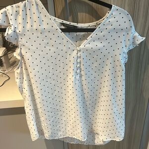 Polka Dot Banana Republic Top